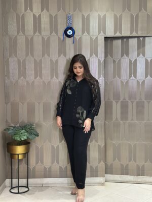 Noir Elegance Co-ord Set